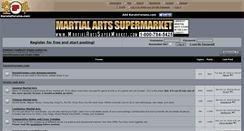 Desktop Screenshot of karateforums.com